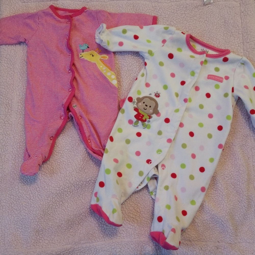 Two button up sleepers